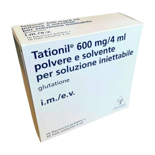 Tationil 600 mg – Glutation injectabil pentru detoxifiere intensivă