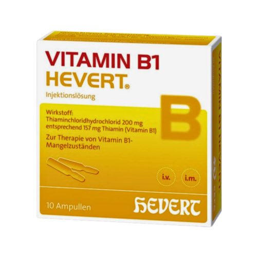 Vitamina B1 HEVERT 200 mg – 10 fiole injectabile
