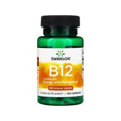 Swanson Vitamina B12 500mcg / 100buc