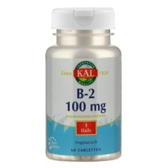 Vitamina B2 (Riboflavin)100mg/60 buc.