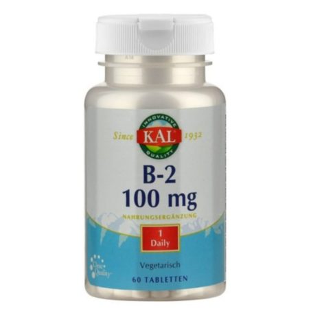 Vitamina B2 (Riboflavin)100mg/60 buc.