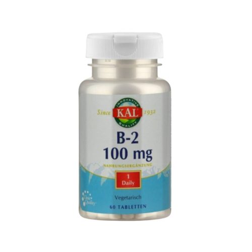 Vitamina B2 (Riboflavin)100mg/60 buc.