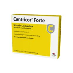 CENTRICOR Forte Vitamina C 200 mg/ml – 5 fiole x 5 m
