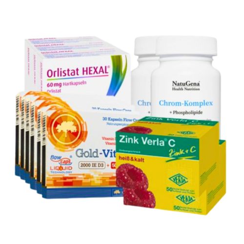 Pachet Slăbire + Crom + Zinc + Vitamina D3K2