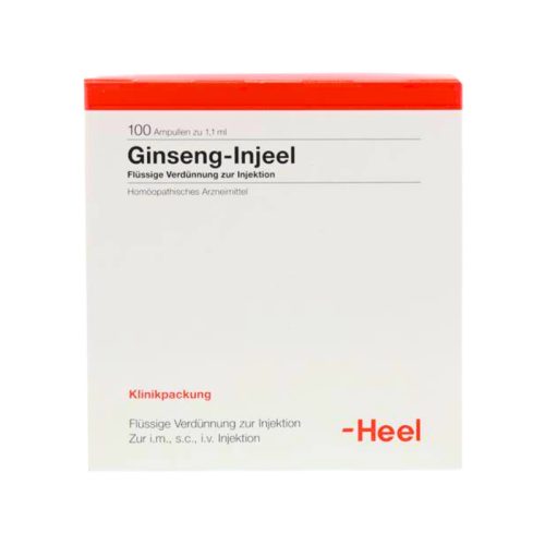 GINSENG INJEEL AMPULEN 100X1,1ML INJECTIE