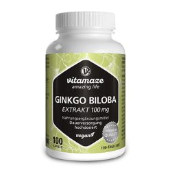Ginkgo Biloba 100 mg – 100 capsule – Vitamaze