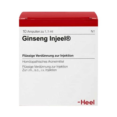 Ginseng Injeel® 10 x 1,1 ml – soluție injectabilă Heel