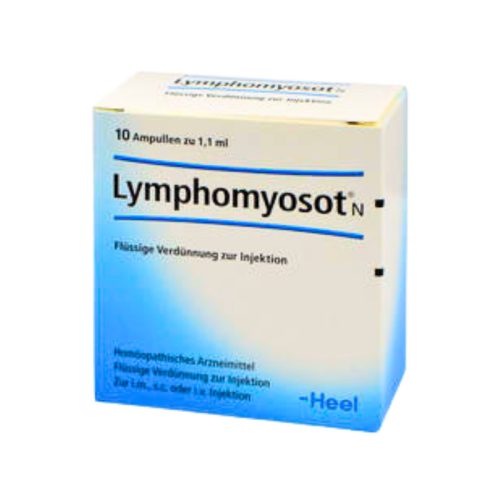 Lymphomyosot N 10x1,1 ml – Soluție injectabilă homeopatică pentru drenaj limfatic