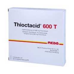 Thioctacid 600 T – 5x24 ml injectabil | Acid alfa-lipoic