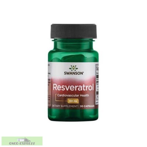 Swanson RESVERATROL 100mg / 30 capsule