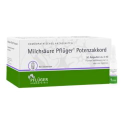   MILCHSÄURE Pflüger Potenzakkord Inj. 50x2 ml – dureri musculare