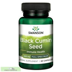 Capsule de semințe de chimen negru Swanson 60 buc / 400 mg