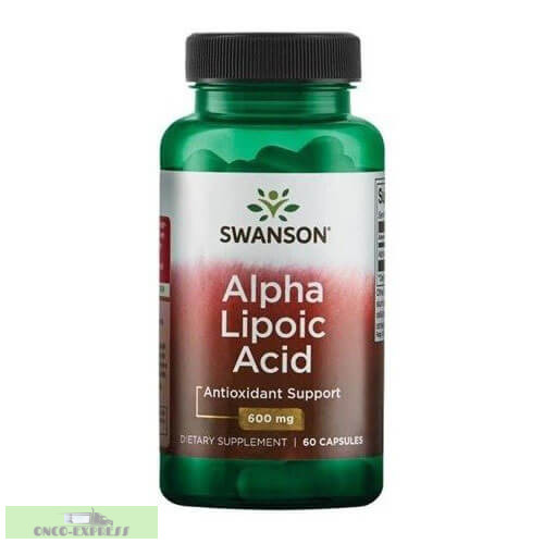 Acid alfa-lipoic Swanson 600mg / 60 capsule