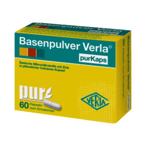Basenpulver Verla purKaps – 60 capsule alcalinizante