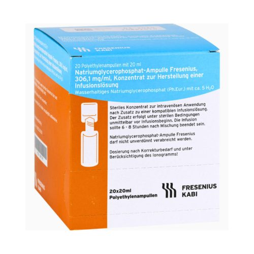 Natriumglycerophosphat 306,1 mg/ml 10x20 ml – Concentrat pentru soluție perfuzabilă