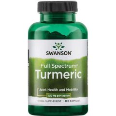 Swanson turmeric 720mg/caps. full spectrum 100 pcs.