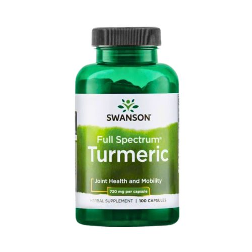Swanson turmeric 720mg/caps. full spectrum 100 pcs.