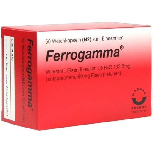 Ferrogamma 50 buc./60mg/tablete fier