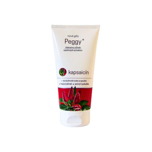 Peggy Gel cu Capsaicină – efect intens de încălzire – 200 ml