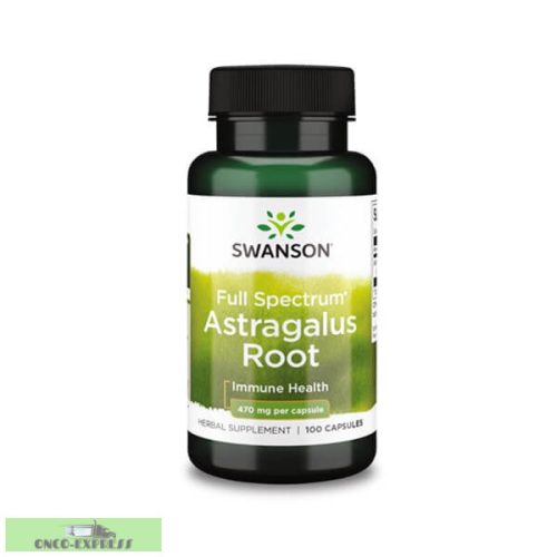 SWANSON Rădăcină de Astragalus 470 mg / 100 capsule