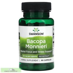 SWANSON Bacopa Monnieri 50 mg (extract 10:1) 90 buc