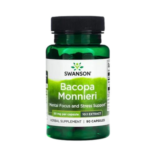 Swanson Bacopa Monnieri 50 mg – 90 capsule