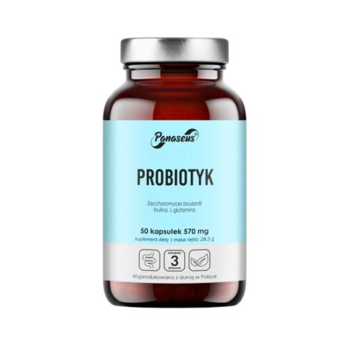 Panaseus Probiotic 570 mg cu Saccharomyces Boulardii/50 capsule