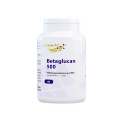 Betaglucan 500 + Vitamina C + Zinc / 90 capsule