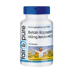 Betain HCl 650 mg Fair & Pure / 120 capsule