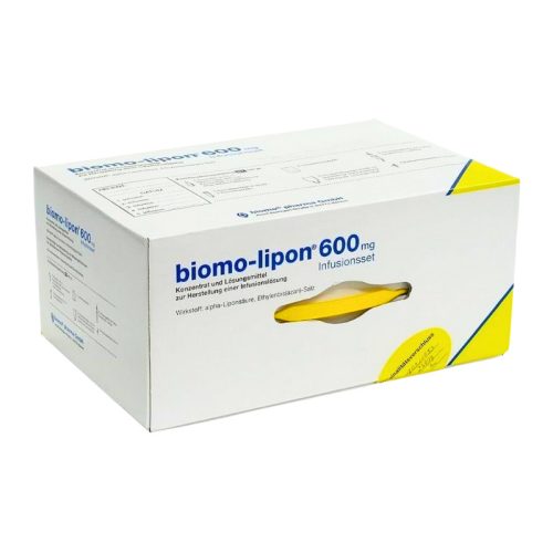 Biomo Lipo 600 mg – 250 ml perfuzabil | 5 fiole |cu accesorii | Germania