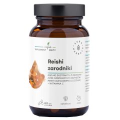 Reishi 400 mg+vitamina C /60 capsule