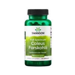   Swanson Coleus Forskohlii 400 mg – Metabolism și inimă – 60 cps