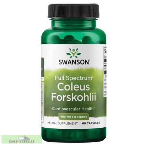 Swanson Coleus forskohlii 400mg/60 buc