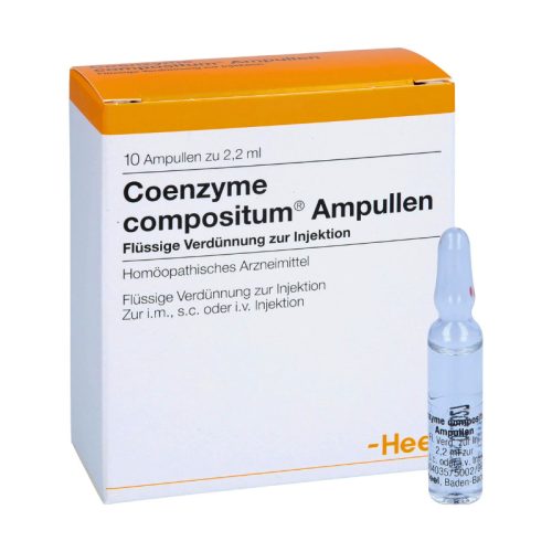 Coenzyme compositum 10x2,2 ml – Injecție homeopatică complexă