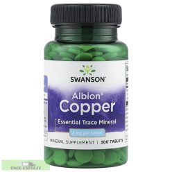 Bisglicinat de cupru Swanson 2 mg / 300 comprimate