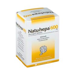 Natu-hepa 600 mg, 100 tablete – extract de anghinare