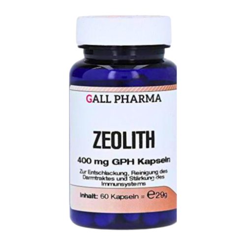 Zeolith 400 mg, 60 capsule – detoxifiere naturală