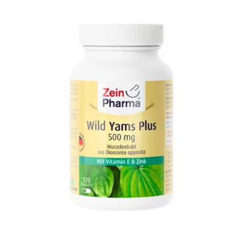 Wild Yams Plus 500 mg, 120 capsule – echilibru hormonal
