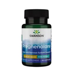   Pregnenolone 25 mg, 60 capsule – suport cognitiv și hormonal