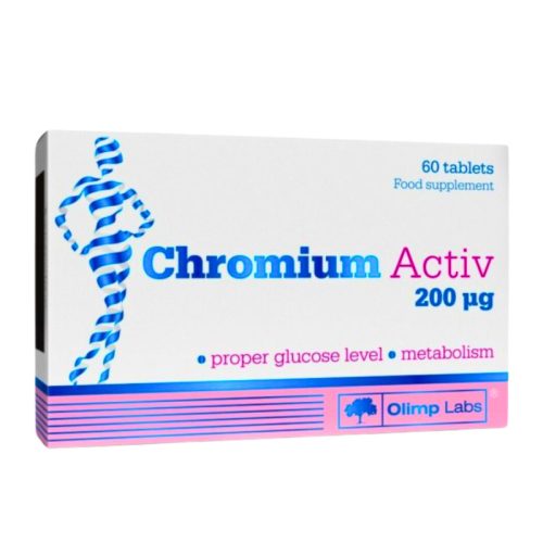 Chromium Activ 200 µg, 60 tablete – echilibru glicemic și metabolic