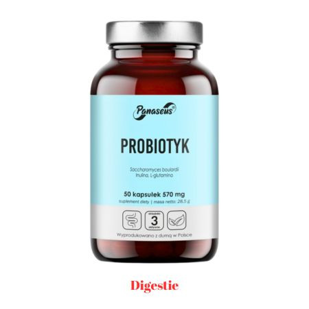 PANASEUS Probiotic 50 caps./suport intestinal