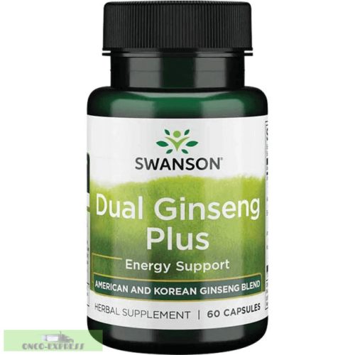 Swanson Dual Ginseng Plus / 60 buc