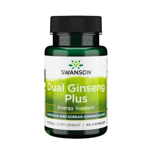 Swanson Dual Ginseng Plus – energie și adaptogen