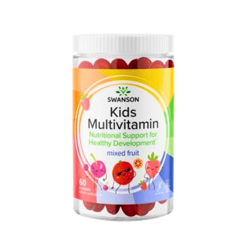 Swanson Kids Multivitamin – 60 jeleuri, fructe mixte