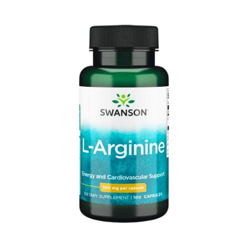 Swanson L-Arginină 500mg / 100 capsule