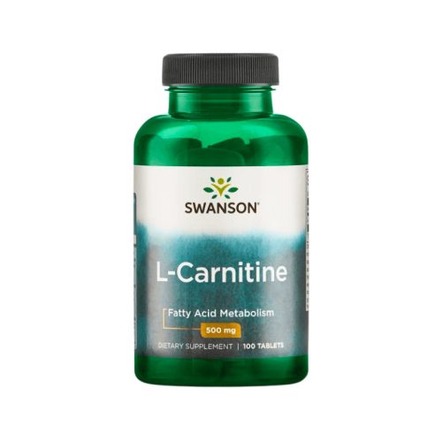 Swanson L-Carnitină 500mg / 100 comprimate