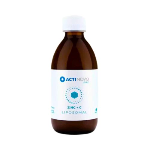 Zinc + Vitamina C Lipozomal – ActiNovo Pure | Absorbție maximă | 250 ml