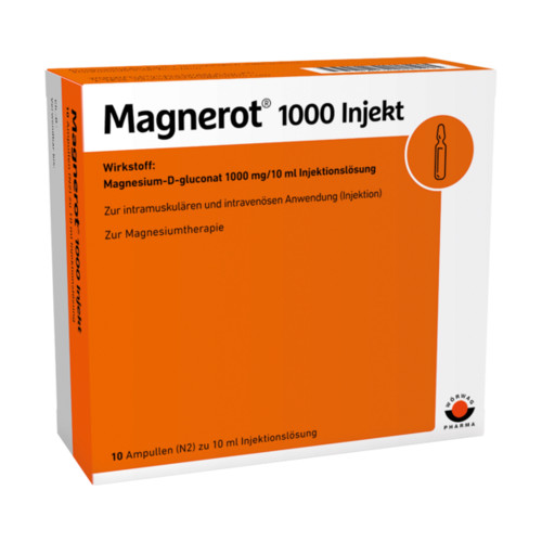 Magnerot 1000 Injectabil 10 fiole x 10 ml