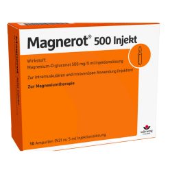 Magnerot 500 Injekt 10 fiole x 10 ml