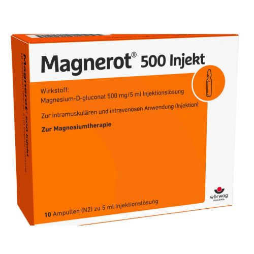 Magnerot 500 Injekt 10 fiole x 10 ml
